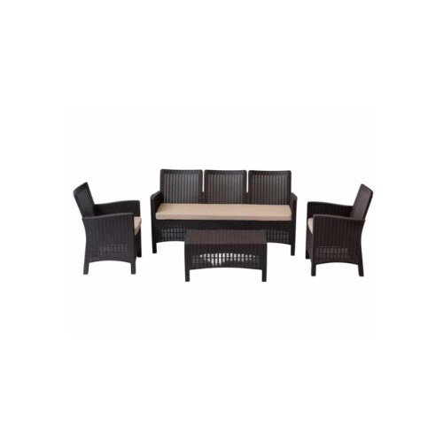 Baštenski set Rattan 3 Brown 9403B Cene
