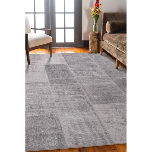 Conceptum Hypnose Folk Chenille - Sivi Tepih BA 36 (210 x 310 cm) Cene