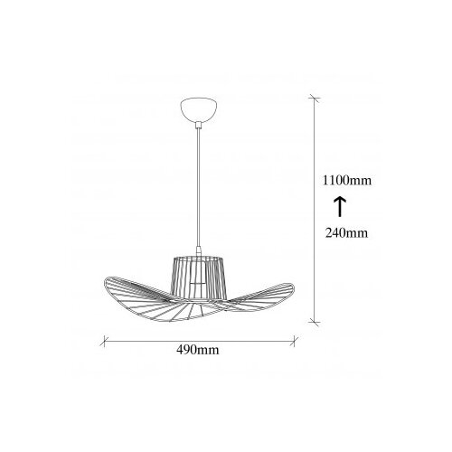 Opviq lights Tel - 6721 crni luster Slike