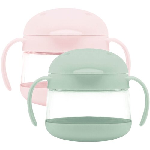 Ubbi 2 dijelni set posudica za grickalice sage & blush pink Cijene
