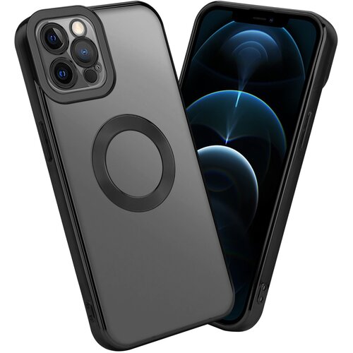 Cadorabo Case, združljiv z Apple v prozorni - črni - za&scaron;čitni pokrov, narejen iz fleksibilnega silikona TPU s kromiranjem, (20593705) Cene