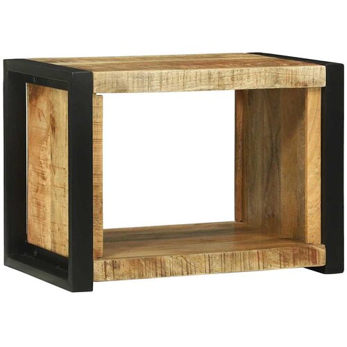 Zidna Kocka s pohranom Smeđa 55 x 35 x 40 cm Čvrsto drvo manga Cijene