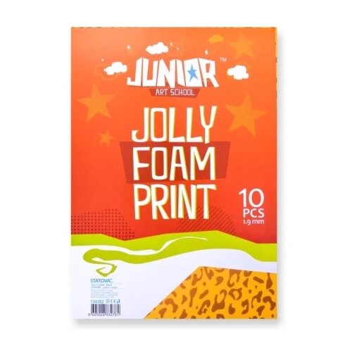 Junior jolly printed foam eva pena &amp;scaron;tampana leopard a4 10k ( 134302 ) Slike