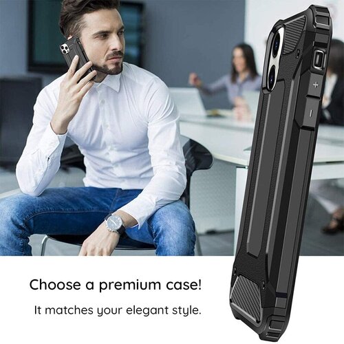 Techsuit Hibridni ovitek - Xiaomi Redmi Note 10 5G / Poco M3 Pro 5G - črna Slike