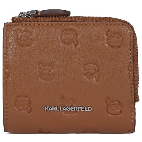 Karl Lagerfeld Denarnice IKON MONOGRAM SM BIFOLD WA Kostanjeva Slike