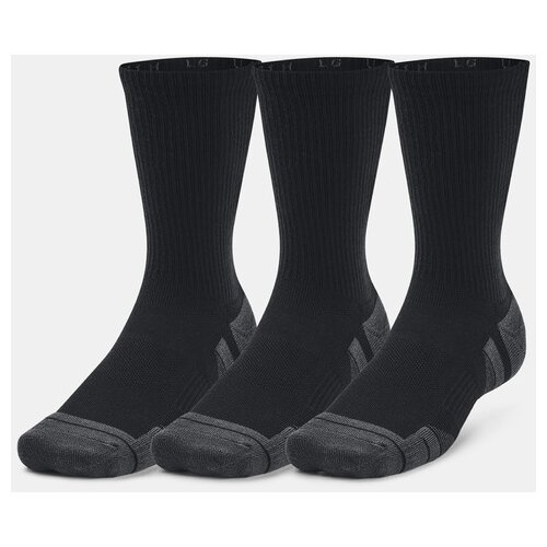 Under Armour Performance Tech 3pk Crew Socks Black Cene