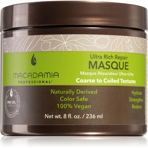 Macadamia Professional ultra rich moisture vlažilna maska za lase 236 ml