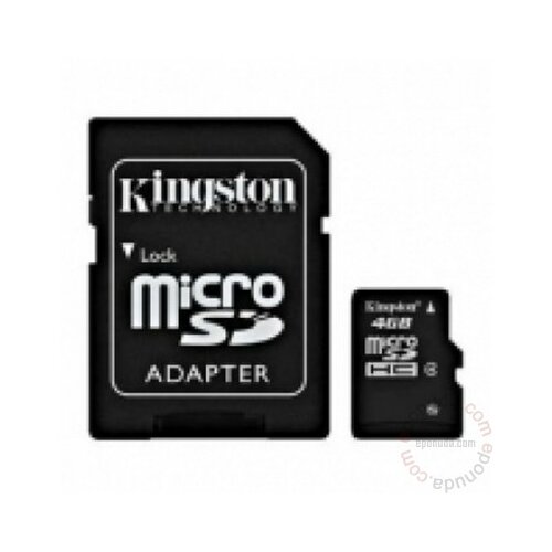 Kingston Micro SD 4Gb memorijska kartica Slike