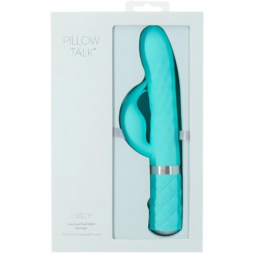 Pillow Talk Lively - punjivi vibrator za klitor (tirkiz) Cijene