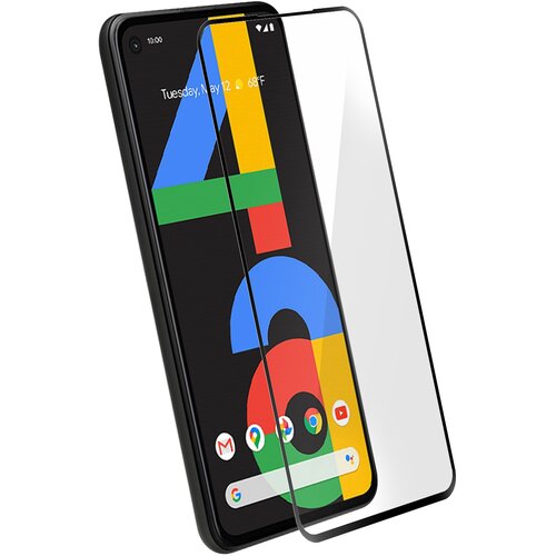 AVIZAR Ultra-odporna za&scaron;cita zaslona iz kaljenega stekla Google Pixel 4A 9H - crna, (20629027) Cene