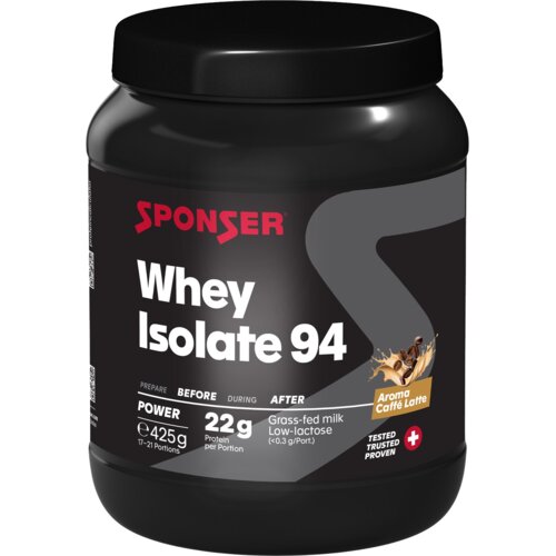 Sponser Sport Food Whey Isolate 94 425 g doza - Caffe Latte Slike