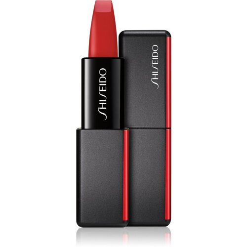 Shiseido ModernMatte Powder Lipstick mat pudrasta šminka odtenek 514 Hyper Red (True Red) 4 g Cene