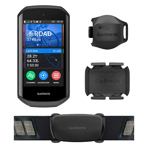Garmin Edge 1050 3.5 GPS Bundle - Black Slike