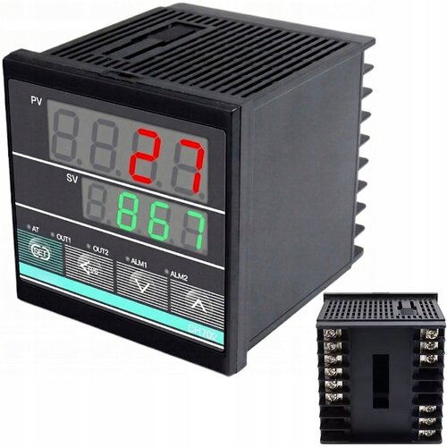 Rosfix CH702 PID Regulator Temperature &ndash; Plo&scaron;ča 72x72 Mm, Termočlen K 0-400&deg;C, SSR, Alarm Gornje Meje, (5000243663) Cene
