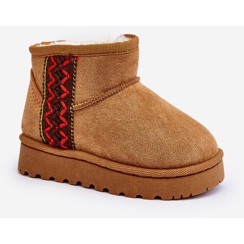 Boto Children's Insulated Snow Boots Camel Leonora Cene