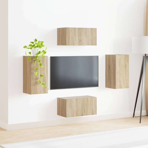  2 pcs Sonoma hrast Slike