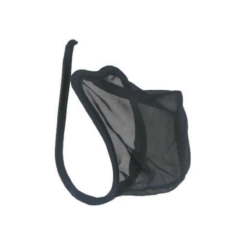 SuperLove Invisible Strapless Transparent C String for Men Black Cijene