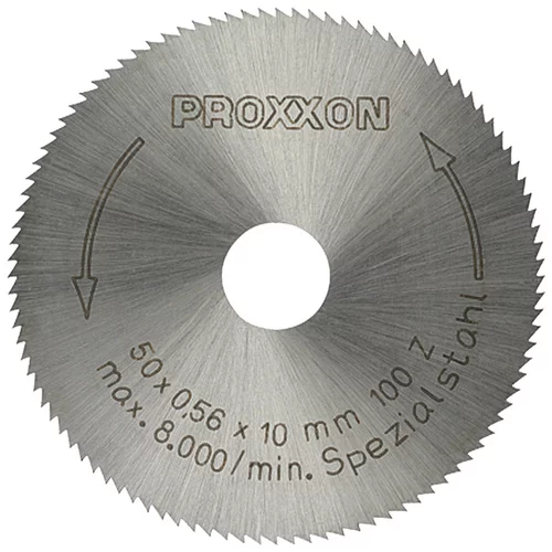 Proxxon list za kružnu pilu 28020 (promjer: 50 mm, promjer provrta prihvatnika: 10 mm, specijalni čelik za poboljšanje)