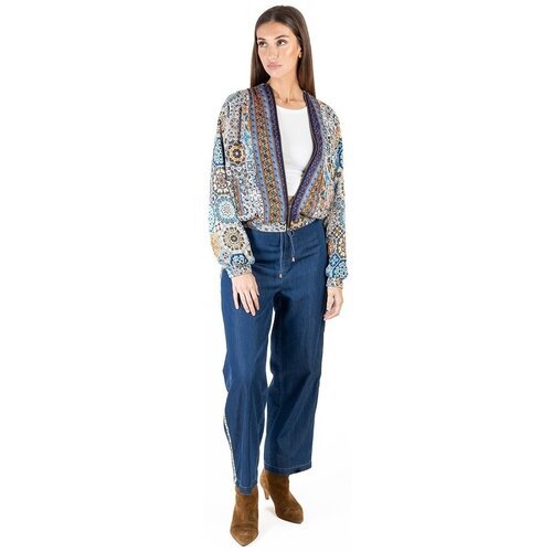 Isla Bonita By Sigris Jeans flare Hlače Modra Cene