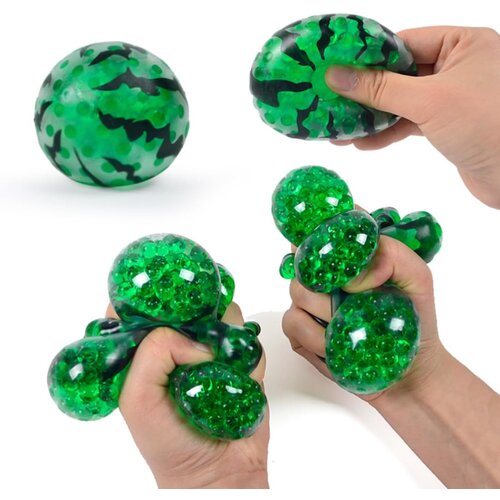 Generic Lubenica Squeeze Fans You Fun Fidget Sensory Pinch Elastična lubenica Igrača Relieve Anksioznost Squeeze Soft Ball, (21127218) Cene