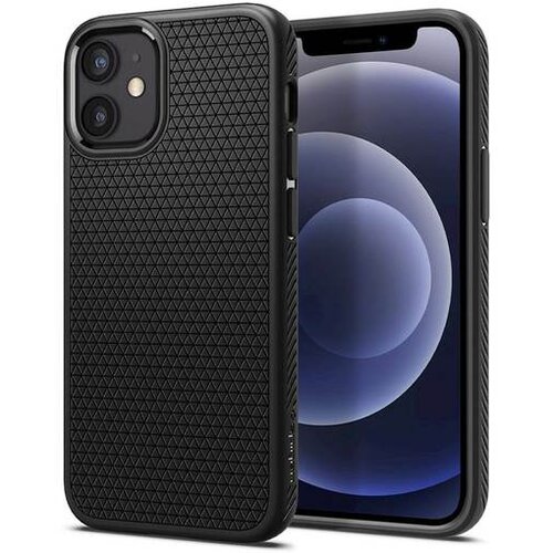 Spigen iphone 12 mini liquid air black ACS01744 Cene