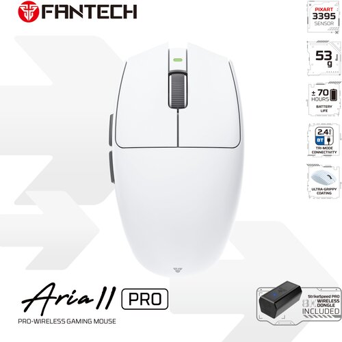 Mis Wireless Gaming Fantech XD7V2P Aria II PRO beli Slike