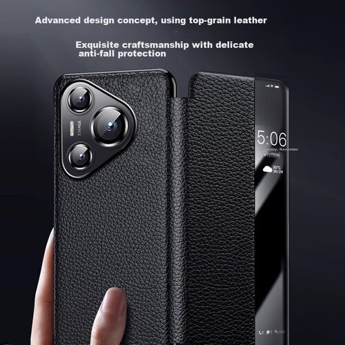  ZhengJian Maska za mobilni telefon Huawei Pura 80 Pro / Huawei Pura 80 Pro+, Crna Slike