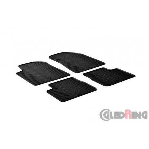 Gledring gumeni tepisi za Alfa Romeo Giulietta 2010-2014 Slike