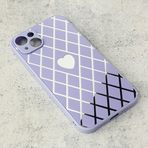 Teracell torbica Diamond Heart za iPhone 14 Plus 6.7 ljubičasta Slike