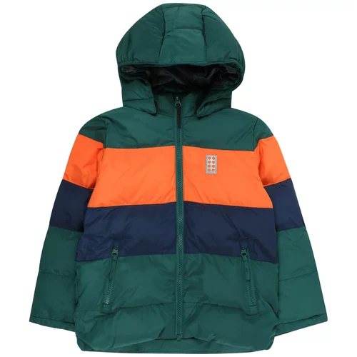 LEGO® kidswear Tehnička jakna 'Jipe 705' mornarsko plava / tamno zelena / narančasta