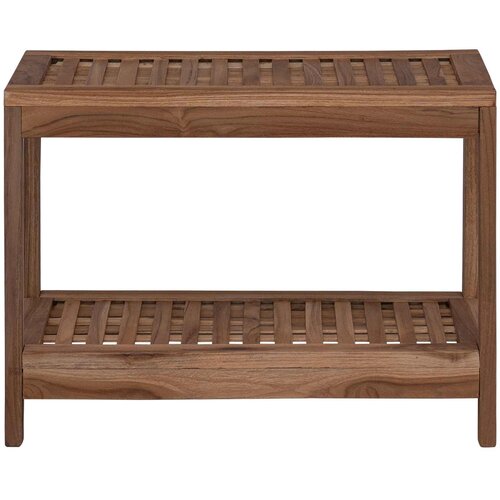  Stolić za kupatilo Prirodna 60 x 30 x 45 cm Čvrsto teak drvo Slike