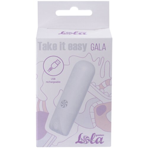 Lola games Vibro metak Rechargeable Take it Easy Gala white Cene