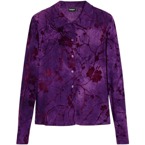 Desigual Srajce &amp;amp; Bluze TS_ALINA 25WWTK29 Vijolična Slike