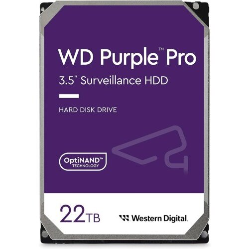 Western Digital PURPLE PRO 22TB 3,5" SATA3 512MB 7200rpm WD221PURP trdi disk Cene