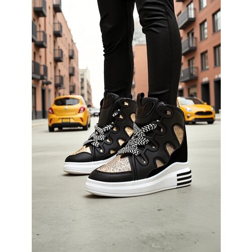Resti High sports shoes for women with a hidden wedge Oblaffi Slike