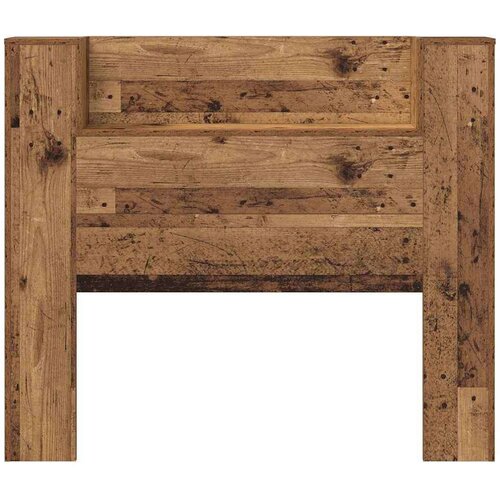  Glava kreveta s ormarićem Staro drvo 120 x 15 x 103.5 cm Slike
