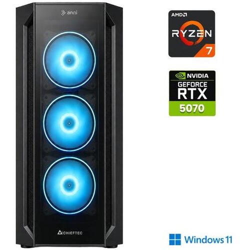 ANNI gaming namizni računalnik Gamer Extreme R7 Ryzen 7 9700X/32GB/2TB SSD/Windows 11 Home/RTX 5070 Cene