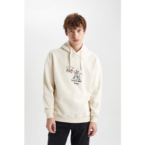 Defacto Comfort Fit Printed Sweatshirt Slike