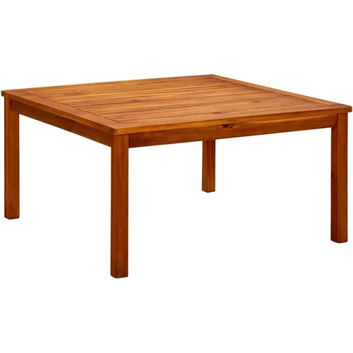  Vrtna klubska mizica 85x85x45 cm trakacijev les