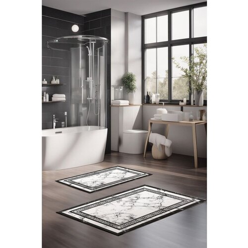  CT-5080 multicolor bathmat set (2 pieces) Cene
