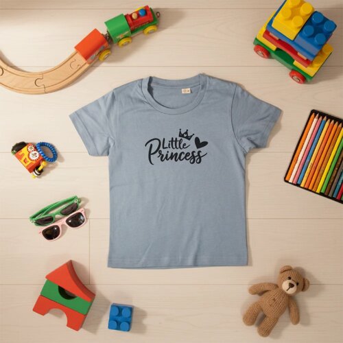 LITTLE PRINCESS Dečija majica Svetlo plava 06 Cene