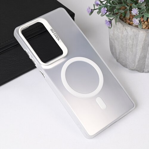  Torbica Magsafe Clear za Samsung Galaxy S25 Ultra srebrna Cene