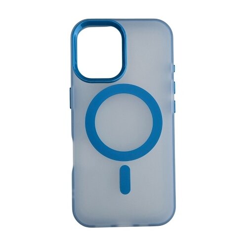  Silikonska futrola Magsafe FLURO COLOR Iphone 16 PLAVA Slike