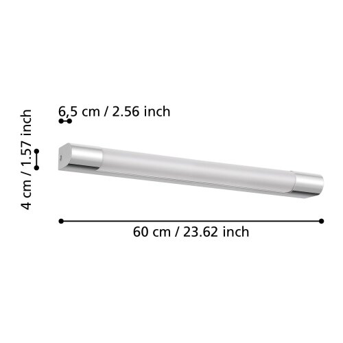 Eglo 98443 - LED kupatilsko osvetljenje za ogledalo TRAGACETE LED/16W/230V IP44 Slike
