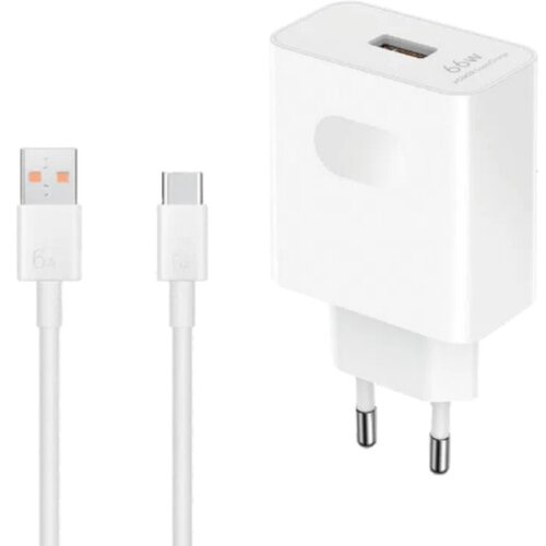 Honor super charge max 66w punjač + kabl type-a na type-c bela ( 44135 ) Cene