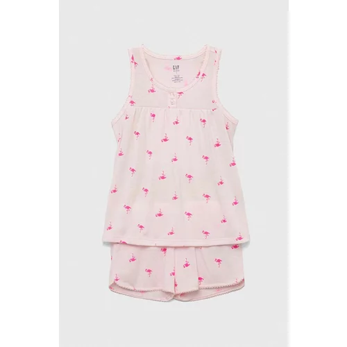 GAP Dječja pidžama boja: ružičasta, s uzorkom