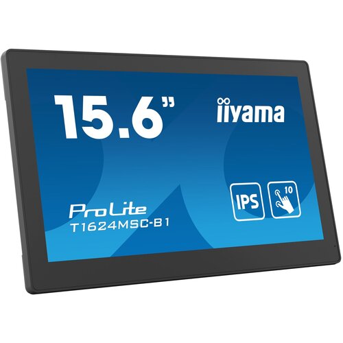 Iiyama T1624MSC-B1 computer monitor 39.6 cm (15.6) 1920 x 1080 pixels Full HD LED Touchscreen Black Cijene