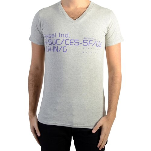 Diesel Majice s kratkimi rokavi 96355 Siva Slike