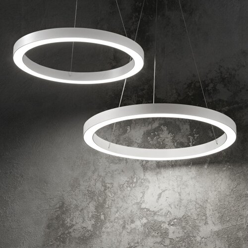 Ideal Lux led luster na sajli oracle LED/28W/230V 3000K prečnik 50 cm cri 90 bela Slike