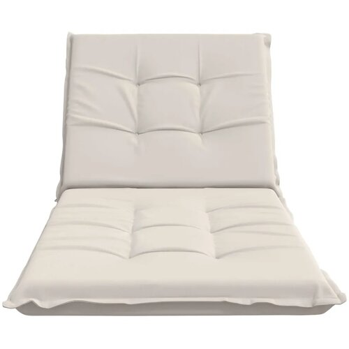  Jastučić za ležaljku GEMERT 100% poliester Bijela - Bijela 190 x 90 x 9 cm Melange Slike